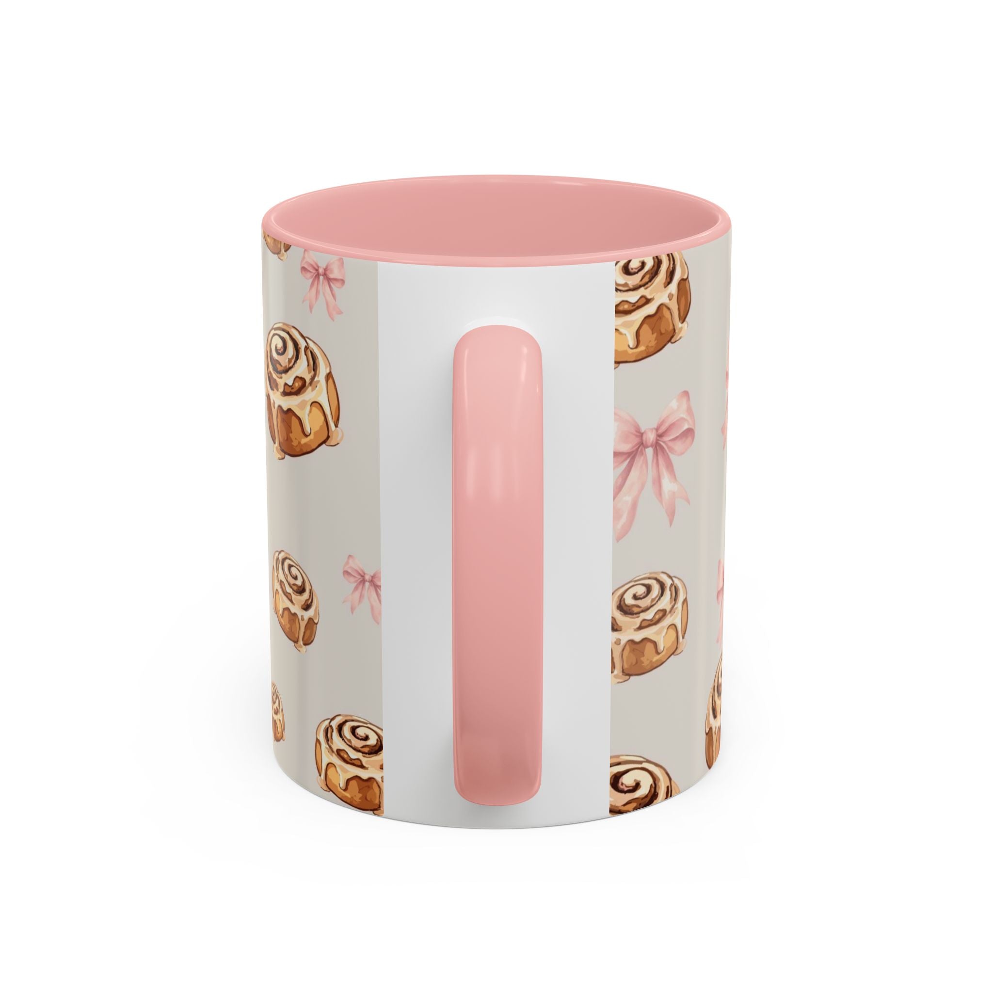 Pink Cinnamon Roll Coffee Mug – Cute Ceramic Tea Cup | Aesthetic Gift for Coffee Lovers
