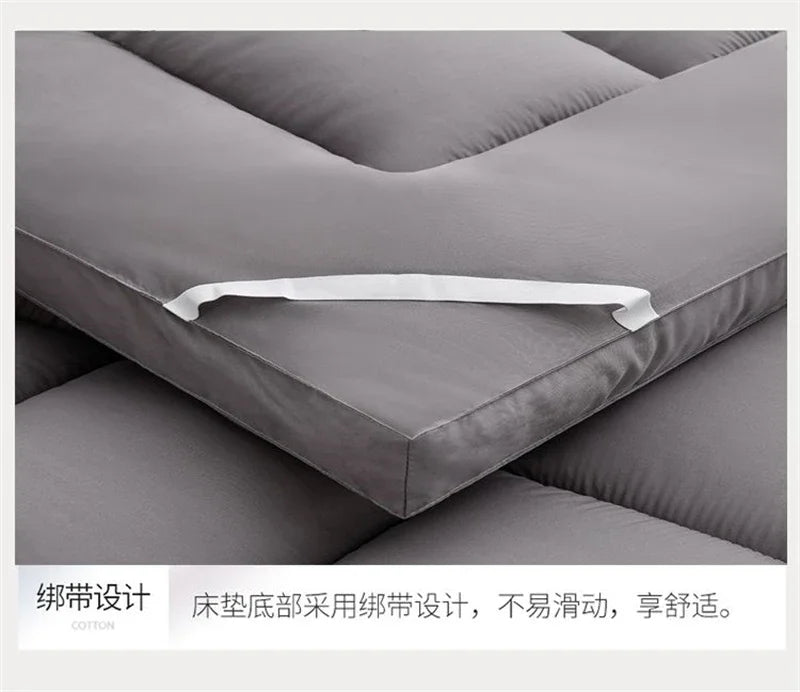 Four Season Can Be Used Queen Mattress Pad Soft Thicken Quilted Mattress Toppers Living Room or Car Sleeping Mats Field Camp Mat