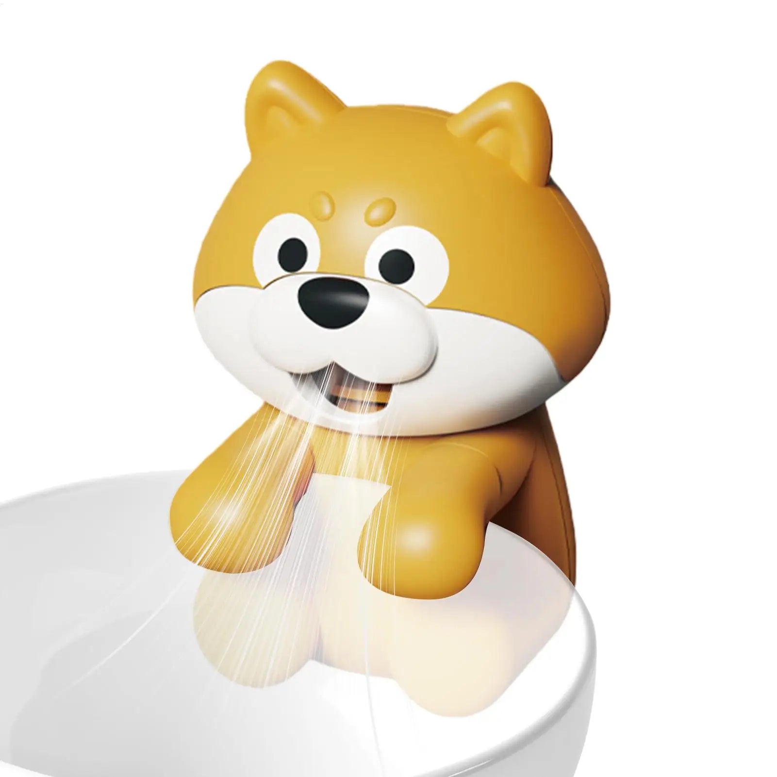 Mini Clip On Fan Cute Dog Shape Rechargeable Portable Fan for Desk Office Travel Hot Water Food Cooling Personal Air Circulator