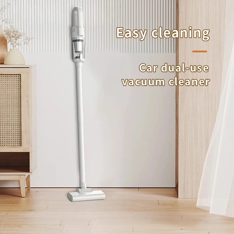 6500pa Handheld Vacuum Cleaner Cordless Powerful Suction, HEPA Filter & LED Light for Pet Hair/Dust, Home/Car Cleaning