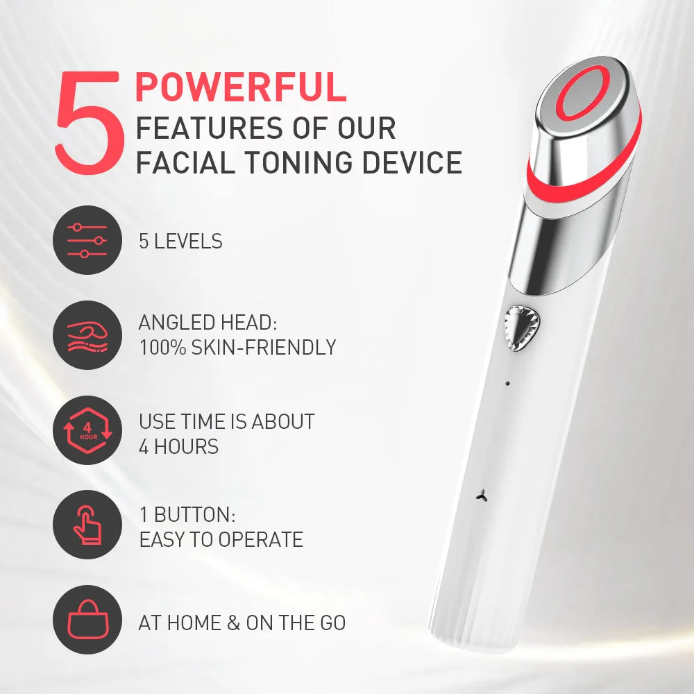 Age-R Booster H Skin Care Facial Home Beauty Device Facial Skin Care Tools Anti Aging Microcurrent Lift Face Care Therapy
