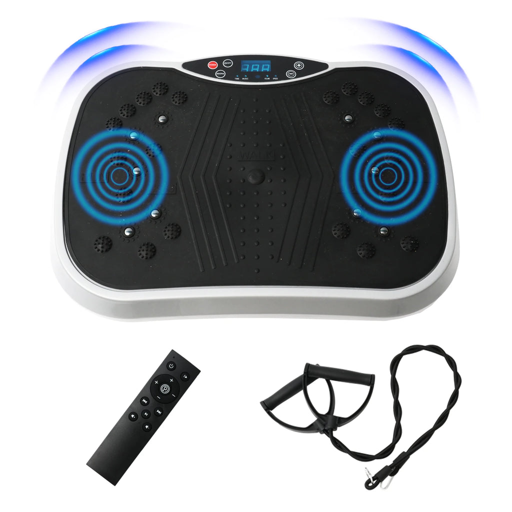 Vibration Plate Exercise Machine Fat-Burning Home Fitness Fat Slinger Shaping Whole Body Workout Portable Fitness Equipment